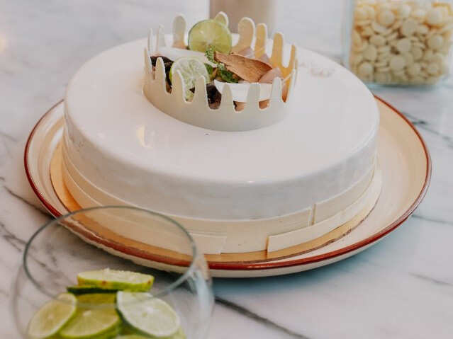 Chocolate & lime cake (GF) - Haley & Clifford