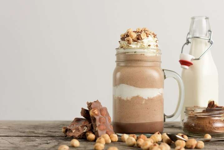 spiced coffees - Winter Ginger Frappe