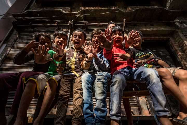 Find culture in Varanasi - children
