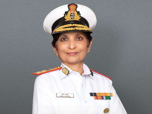 Admiral Sheila Samanta Mathai,
