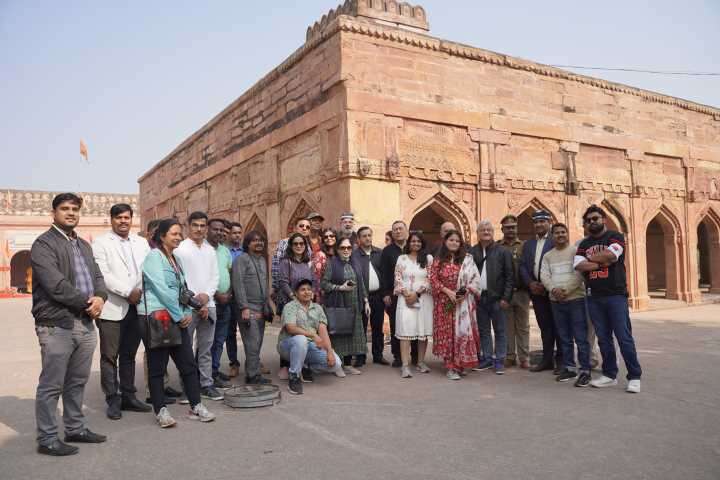 Varanasi conclave report - the group at Chunar