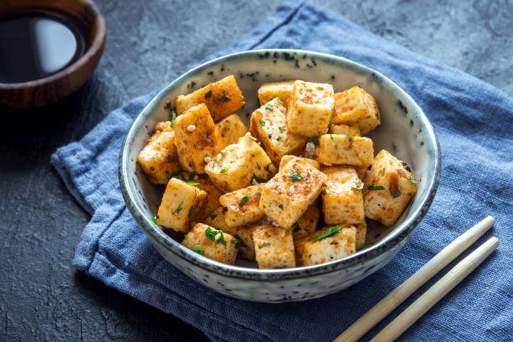 Eat to ease period blues - tofu for serotonin