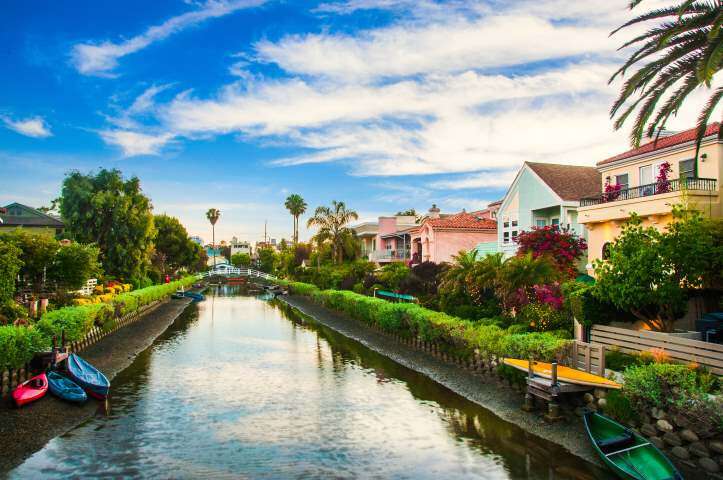 Los Angeles on a budget - Venice Canals