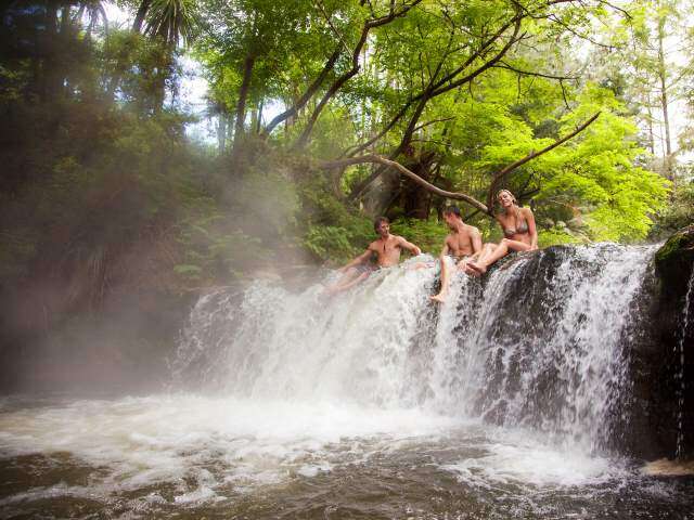 New Zealand hot pools - Kerosene-Creek-Rotorua PC_Vaughan Brookfield