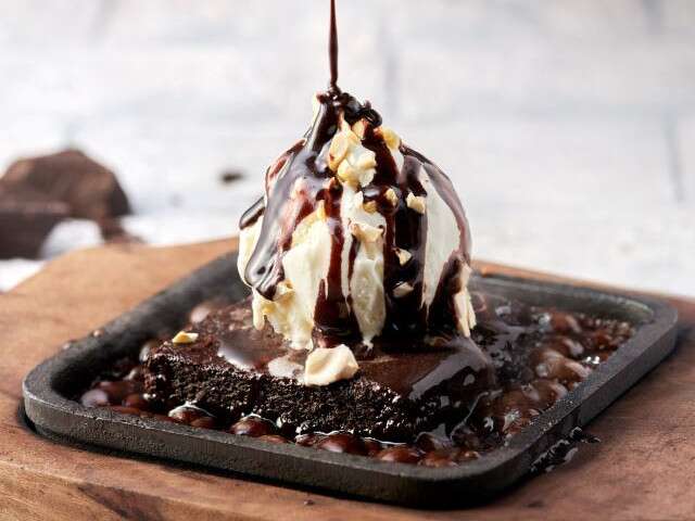 Sizzling Chocolate Brownie - Chef Sanjyot Keer