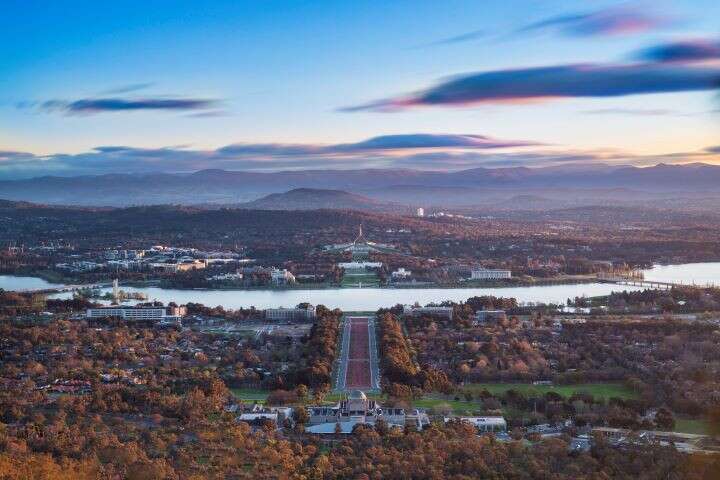 Canberra for solo travellers - View from Mount Ainslie