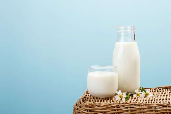 Eat better to sleep better - warm milk