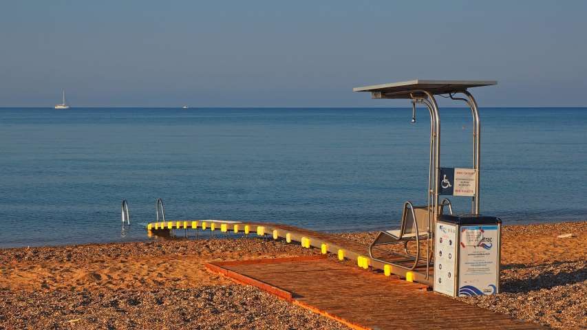 Greece makes beaches accessible for all - the seatrac system
