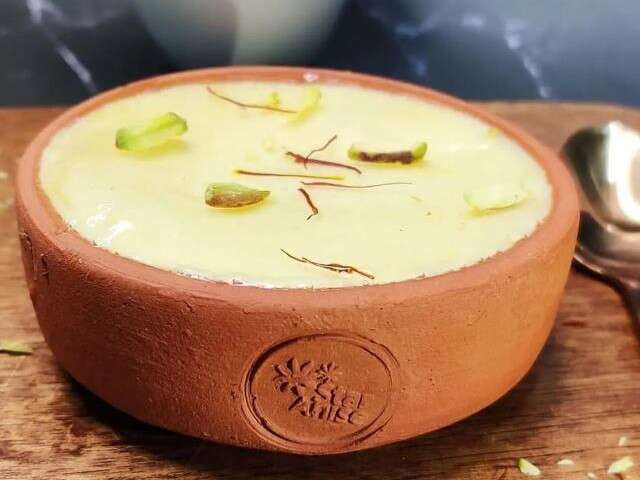 t Saffron Baked Yoghurt - Chef Anees Khan