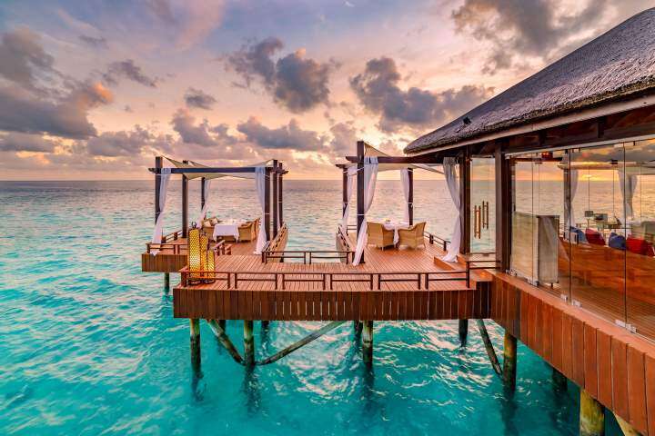 Unique dining experiences in the Maldives - Ozen Reserve Bolifushi - Origine - Cabanas 