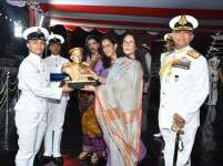 A Proud Moment! The Indian Navy Inducts First-Ever Batch Of Women Sailors