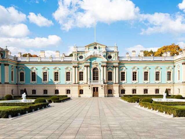 Mariinskyi Palace in Ukraine