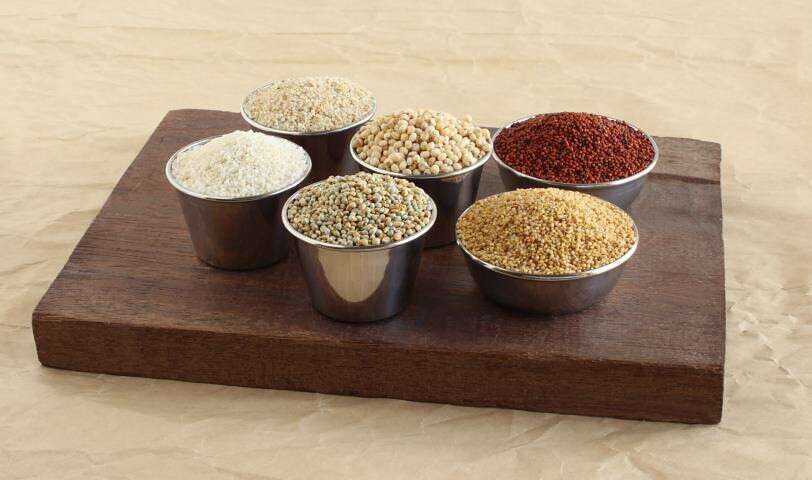 busting myths about millets - an assortment of millets