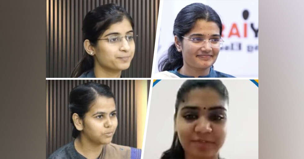 Women Bag Top 4 Ranks In UPSC Exam Results - Vimarsana News