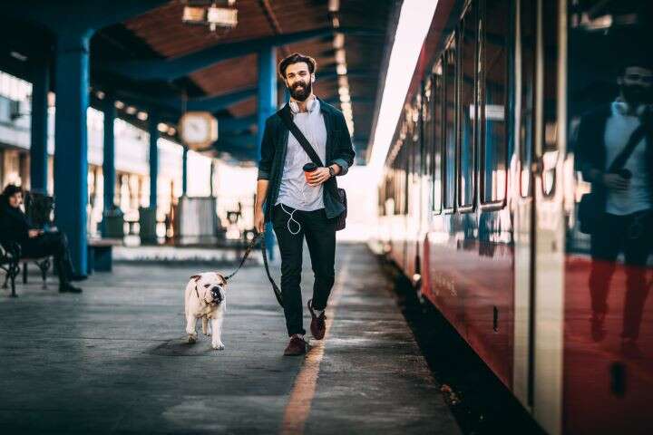 travel with your fur baby on Indian trains