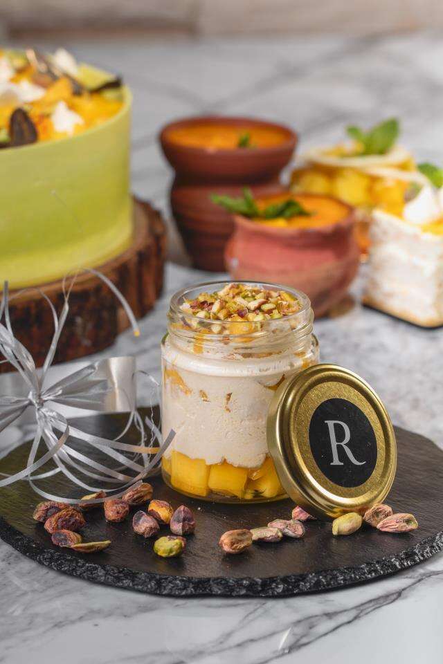 Mango themed desserts - - MANGO TRIFLE JAR - Renaissance Ahmedabad
