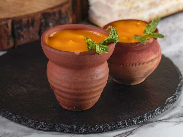 Mango themed desserts - KESAR MANGO SHRIKHAND_Renaissance Ahmedabad