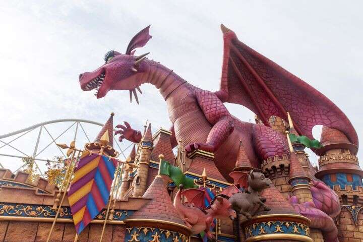 New attractions in China - Universal Studios is newly opened on the outskirts of Beijing