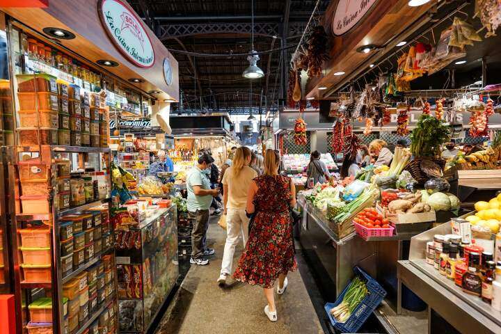 Save your euros in Barcelona - hit the stalls at the back of La Boqueria for better deals