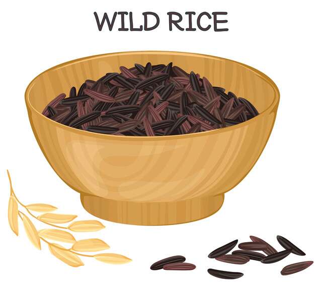 Wild Rice is a high protein vegan food.