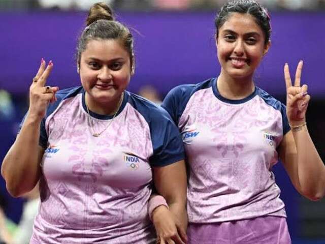 Asian Games’23: Sutirtha & Ayhika Mukherjee Script History Winning Bronze