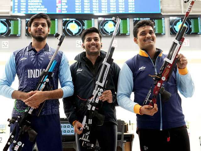 India Gets Its First Gold In Asian Games 2023, Courtesy Team Shooting
