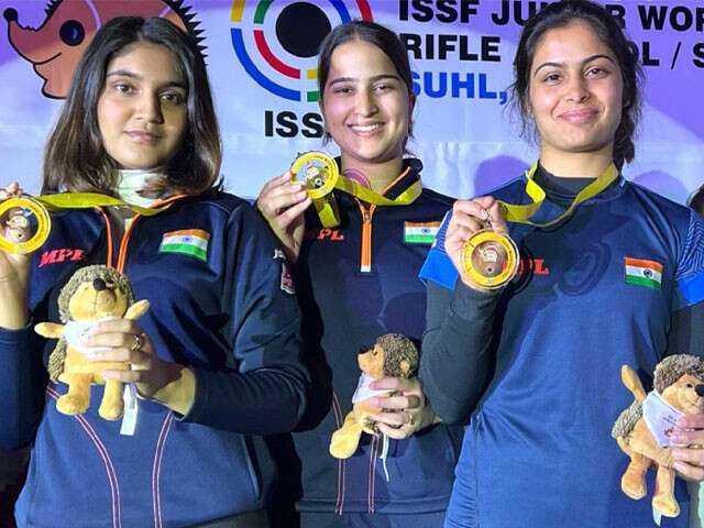 Asian Games 2023: Indian Women’s Team Strikes Gold In Shooting