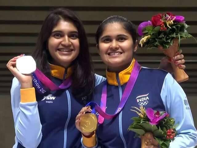 AG2023: Palak Gulia And Esha Singh Clinches Gold & Silver In Shooting