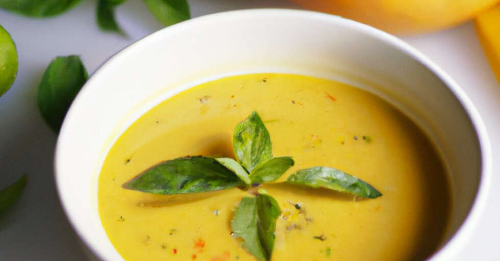 Eat With The Season: Chilled Mango Basil Soup - Vimarsana News