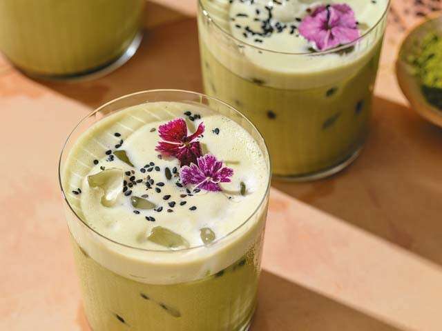 Get Joyfull With Radhi Devlukia-Shetty: Iced Matcha Tahini Latte