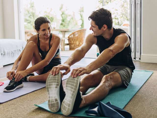Sweat It Together: 5 At-Home Couple Workout Ideas