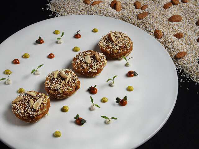 Almond And Amaranth Kebabs