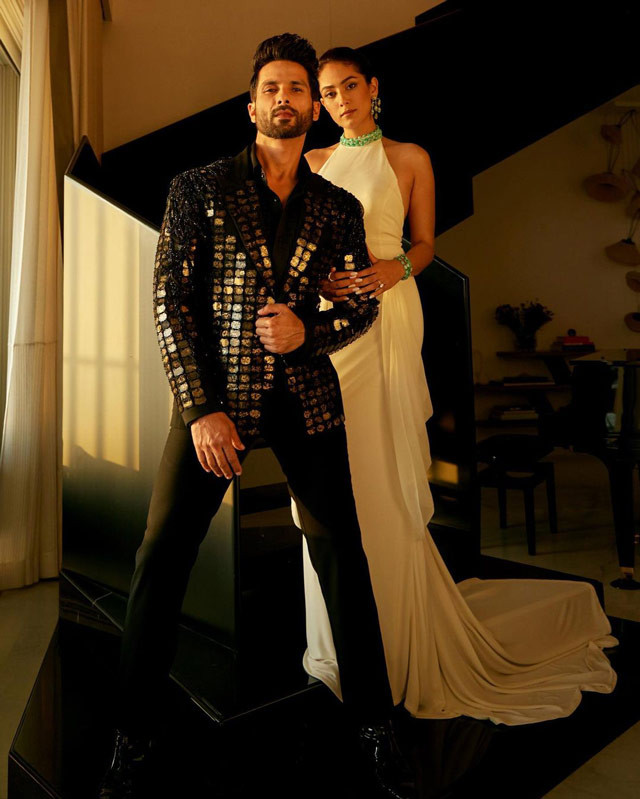 Shahid Kapoor and Mira Rajput.