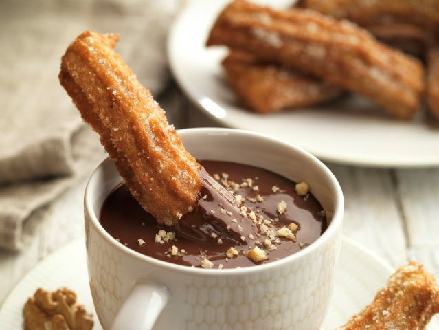 Last-Minute For World Chocolate Day: Churros With Chocolate
