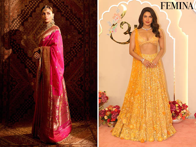 A Round-Up of All the Celebrity Looks From the Ambani Wedding