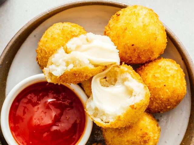 Cheese Stuffed Potato Balls Yummy Enough To Fight The Kids For