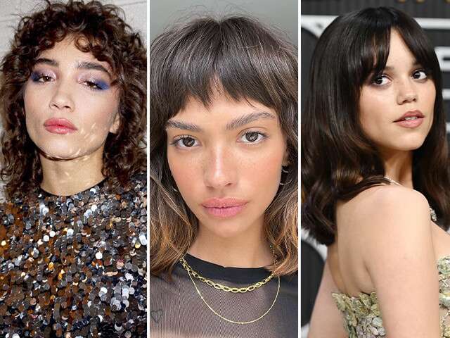 Fringe hairstyles for some *major* inspiration
