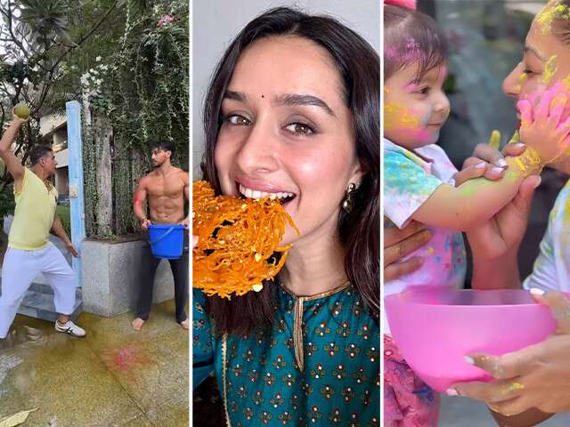 All The Fun And Frolic Our Bollywood Stars Had On Holi This Year!