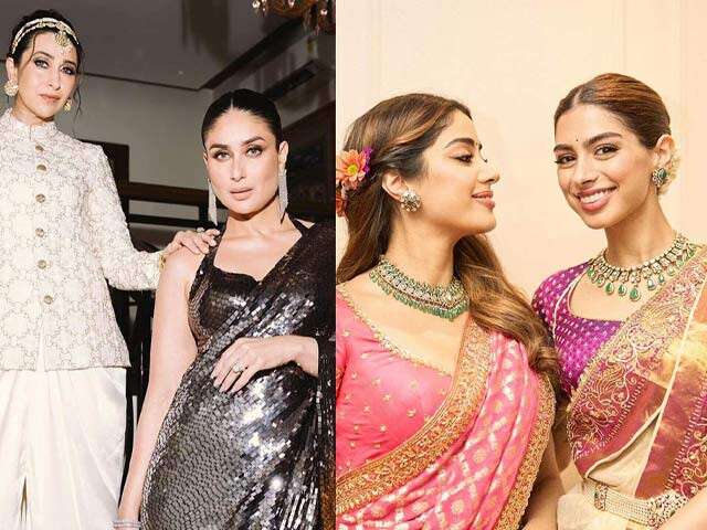 These Star Siblings and Their Stunning Manish Malhotra Looks From Jamnagar