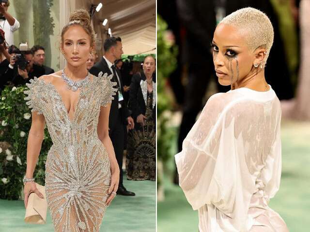 The Nakedest Dresses That Made Headlines at the 2024 Met Gala