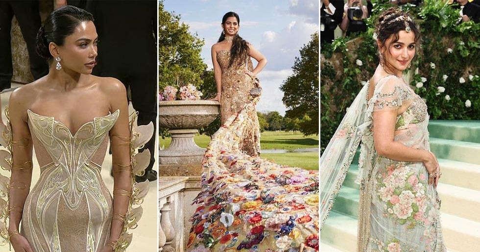 Red Carpet Royalty: Indians Who Stole The Spotlight At Met Gala 2024 - Vimarsana News