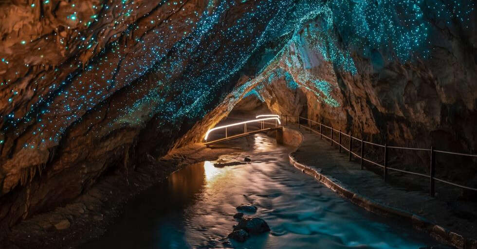 The Mystery Of The Shimmering Waitomo Glowworm Caves In New Zealand