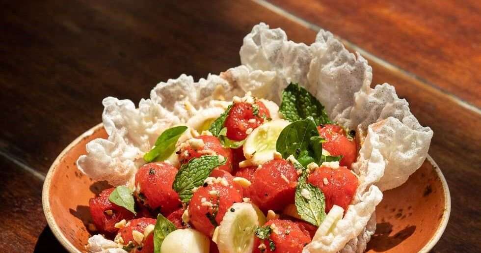 Probieren Sie mal etwas Neues: Thailändischer Wassermelonensalat