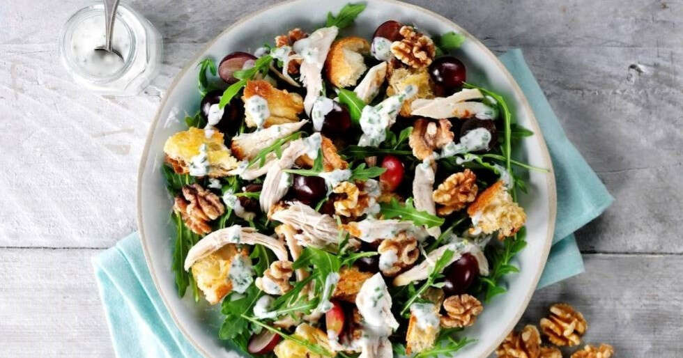 Toss Up A Summer Salad With Chicken, Walnuts And Grapes