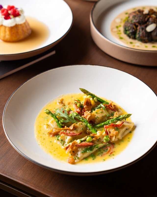 Drift's Sunchoke & Truffle Agnolotti is perfect to get your fix on World Pasta Day