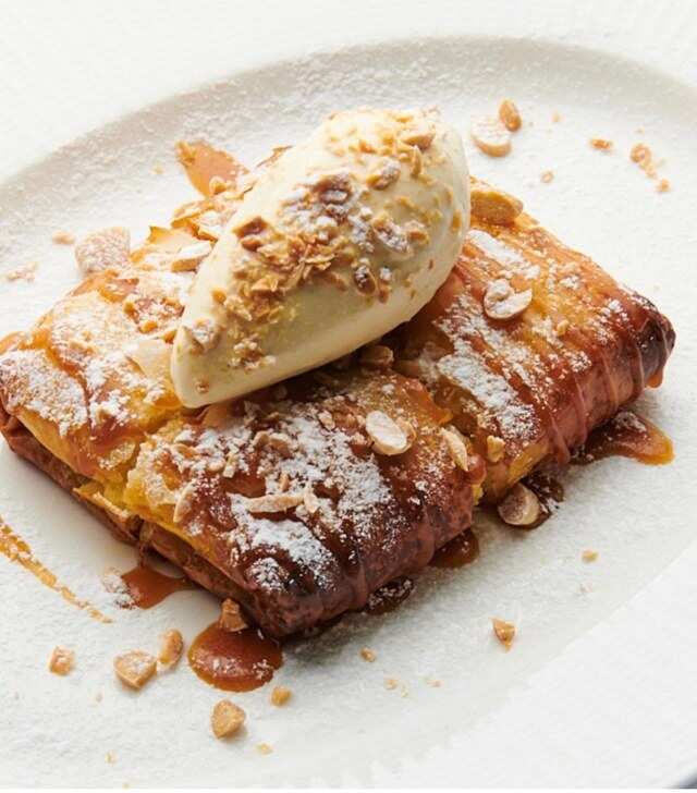 Milopita at OPA Kipos