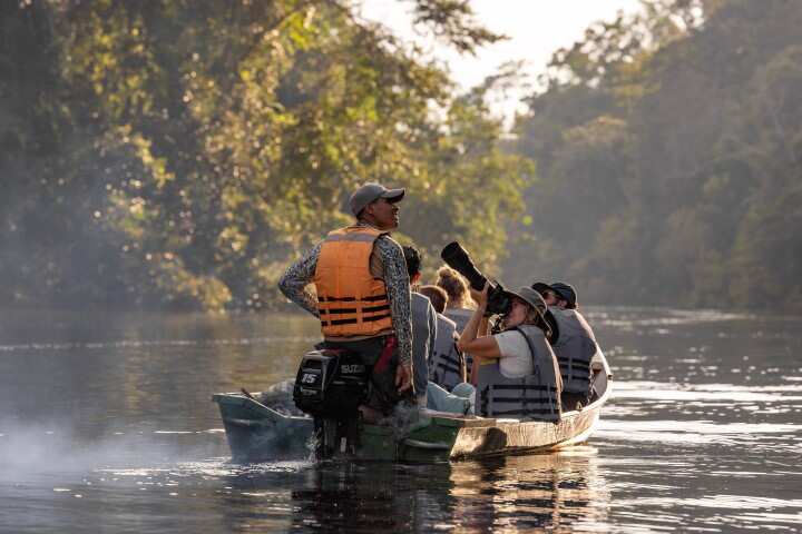 Naturalist-led trips are part of the 360 wildlife experience 