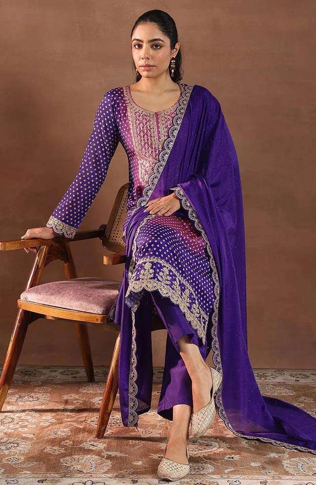 Add A Royal Touch To Your Festive Wardrobe With Purple