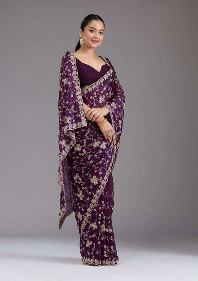 Add A Royal Touch To Your Festive Wardrobe With Purple