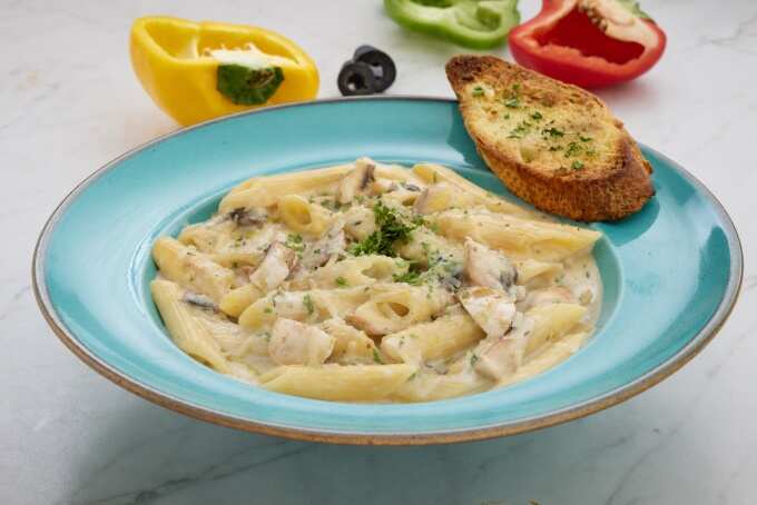 SMOOR's Veg Penne Alfredo is perfect to get your fix on World Pasta Day